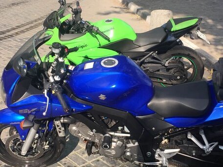 2007 Suzuki SV 650, синий, 320000 рублей, вид 1