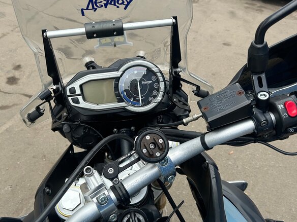 2013 Triumph Tiger 800, голубой, 610000 рублей - вид 13