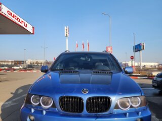 2002 BMW X5 4.6is I (E53), синий, 790000 рублей, вид 2