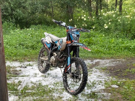 2023 K2R 250 EFC, синий, 125000 рублей, вид 3