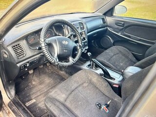 2007 Hyundai Sonata ТагАЗ IV (EF) Рестайлинг, бежевый, 318000 рублей, вид 3