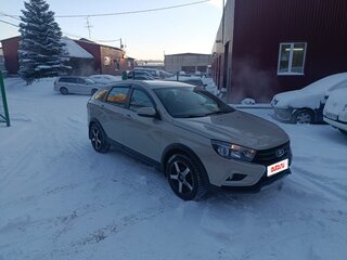 2018 Lada (ВАЗ) Vesta SW Cross I, бежевый, 1100000 рублей, вид 3