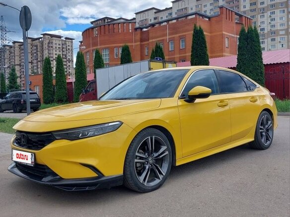 2021 Honda Integra V, жёлтый, 2440000 рублей - вид 2