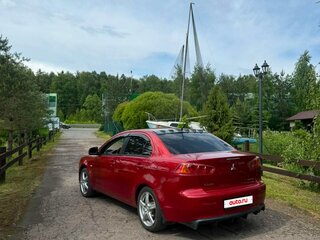 2008 Mitsubishi Lancer X, красный, 600000 рублей, вид 3