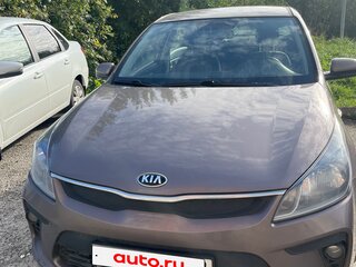 2017 Kia Rio IV, коричневый, 1000000 рублей, вид 1