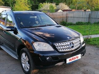 2007 Mercedes-Benz M-Класс 280 II (W164), чёрный, 960000 рублей, вид 1