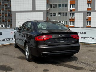 2014 Audi A4 IV (B8) Рестайлинг, коричневый, 996000 рублей, вид 4