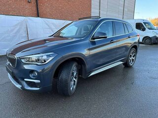 2018 BMW X1 18d sDrive II (F48), синий, 2350000 рублей, вид 3