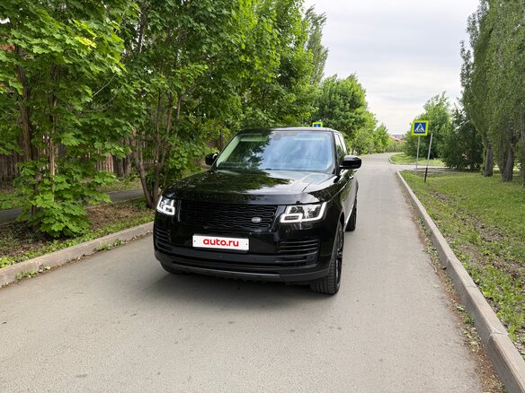 2018 Land Rover Range Rover IV Рестайлинг, чёрный, 6150000 рублей - вид 1