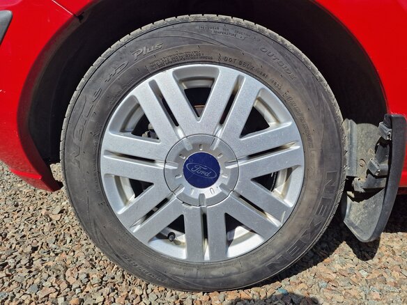 2007 Ford Fusion I Рестайлинг, красный, 350000 рублей - вид 10