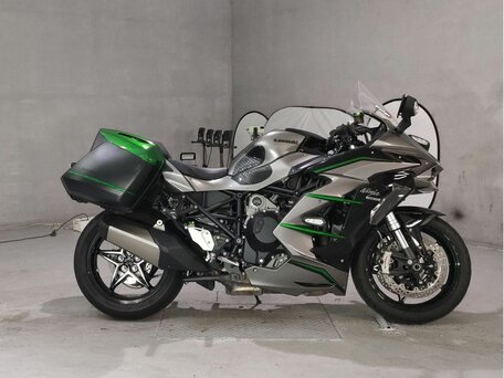 2019 Kawasaki Ninja H2 SX, серый, 1502000 рублей, вид 1