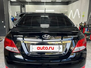 2012 Hyundai Solaris I, чёрный, 1070000 рублей, вид 2