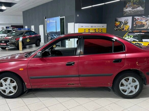 2004 Hyundai Elantra III (XD2) Рестайлинг, красный, 320000 рублей - вид 4