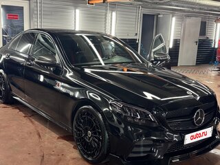 2018 Mercedes-Benz C-Класс AMG 43 AMG IV (W205) Рестайлинг, чёрный, 3900000 рублей, вид 3