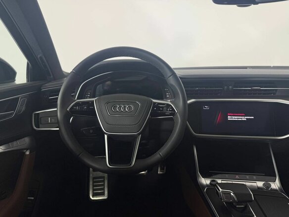 2025 Audi A6 45 TFSI Long V (C8) Рестайлинг, чёрный - вид 12