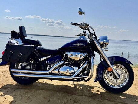 2006 Suzuki Boulevard C50, синий, 550000 рублей, вид 2