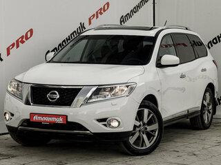 2016 Nissan Pathfinder IV, белый, 1640000 рублей, вид 1