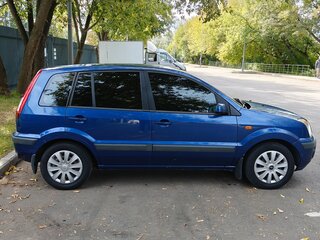 2007 Ford Fusion I Рестайлинг, синий, 370000 рублей, вид 4
