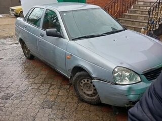2007 Lada (ВАЗ) Priora I, серебристый, 180000 рублей, вид 1