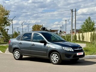 2017 Lada (ВАЗ) Granta I, серебристый, 375000 рублей, вид 3