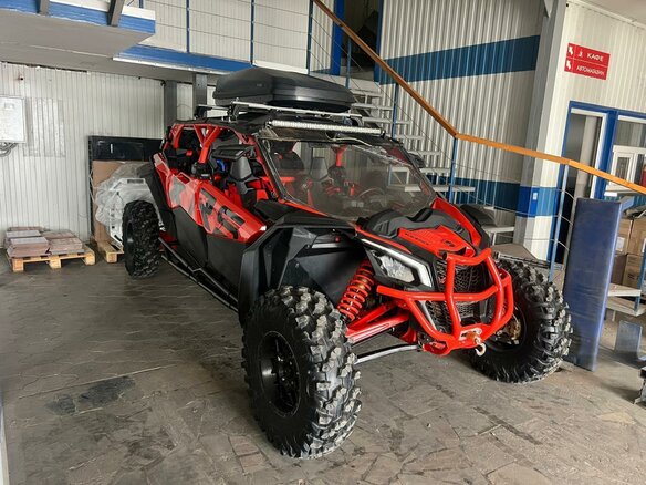 2017 BRP Can-Am Maverick Max 1000, красный, 3200000 рублей - вид 6