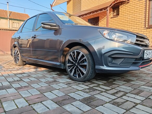 2021 Lada (ВАЗ) Granta Drive Active I Рестайлинг, серый, 805000 рублей - вид 11