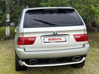2005 BMW X5 4.4i I (E53) Рестайлинг, серебристый, 1300000 рублей, вид 4