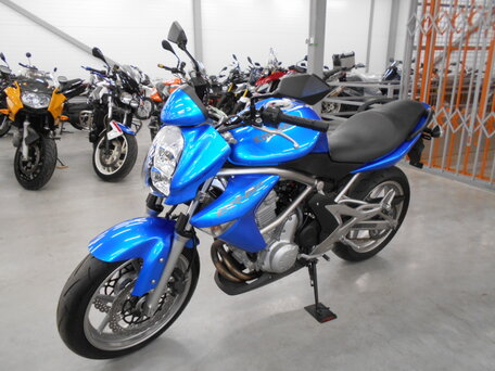 2008 Kawasaki ER-6N, синий, 395000 рублей, вид 5