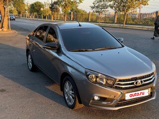 2017 Lada (ВАЗ) Vesta I, серый, 740000 рублей, вид 2