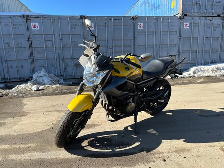 2009 Yamaha XJ6 (FZ6R), жёлтый, 399000 рублей, вид 1