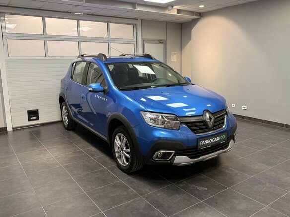 2019 Renault Sandero Stepway II Рестайлинг, синий, 1150000 рублей - вид 2