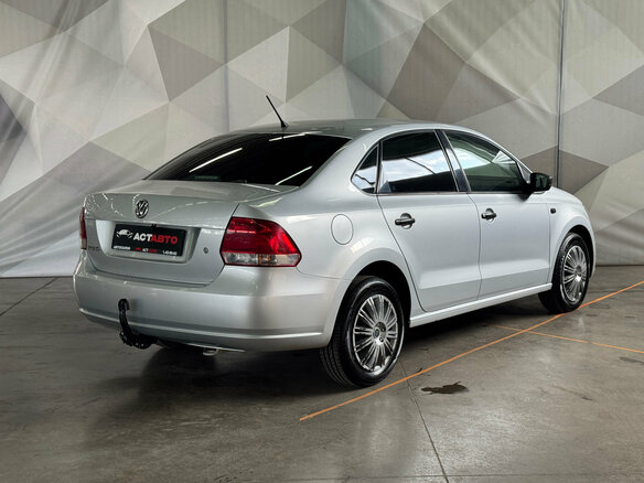 2013 Volkswagen Polo V, серебристый - вид 5
