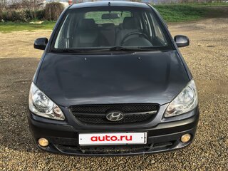 2008 Hyundai Getz I Рестайлинг, серый, 570000 рублей, вид 2