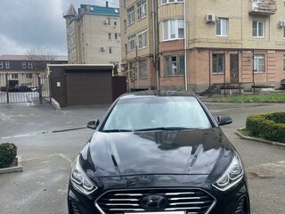2018 Hyundai Sonata VII (LF) Рестайлинг, чёрный, 1800000 рублей, вид 3