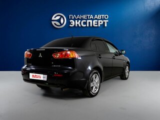 2008 Mitsubishi Lancer X, чёрный, 450000 рублей, вид 4