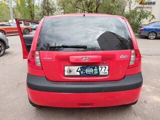 2008 Hyundai Getz I Рестайлинг, красный, 520000 рублей, вид 3