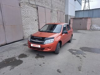 2013 Lada (ВАЗ) Granta I, оранжевый, 460000 рублей, вид 1