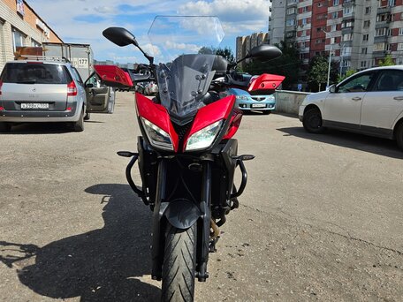 2016 Yamaha MT-09 Tracer (FJ-09), красный, 870000 рублей, вид 1