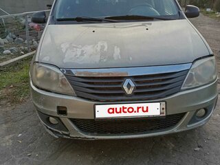 2012 Renault Logan I Рестайлинг, бежевый, 390000 рублей, вид 1
