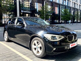 2012 BMW 1 серии 116i II (F20/F21), чёрный, 910000 рублей, вид 1