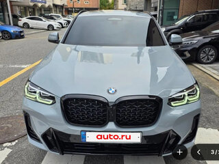 2023 BMW X4 20i II (G02) Рестайлинг, серый, 5200000 рублей, вид 3