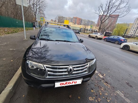 2012 Renault Duster I, чёрный, 650000 рублей - вид 1