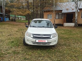 2015 Lada (ВАЗ) Granta I, белый, 365000 рублей, вид 1