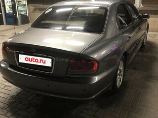 2002 Hyundai Sonata IV (EF) Рестайлинг, серый, 295000 рублей, вид 4