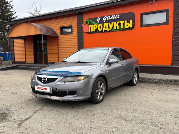 2006 Mazda 6 I (GG) Рестайлинг, серый, 350000 рублей