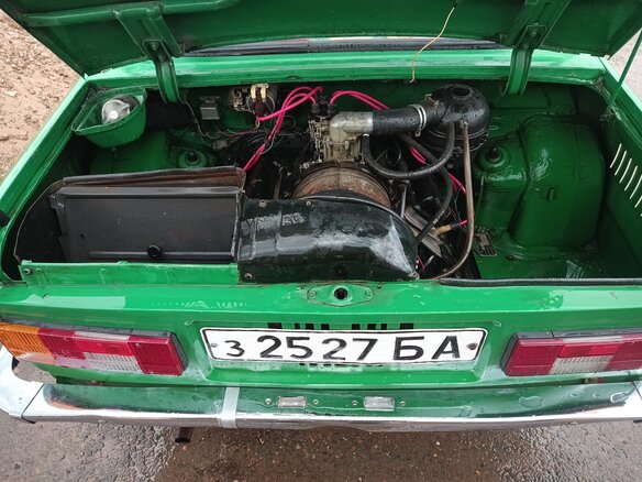 1981 ЗАЗ 968 М, зелёный, 100000 рублей - вид 10