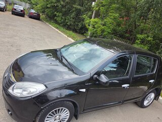 2012 Renault Sandero I, чёрный, 475000 рублей, вид 5