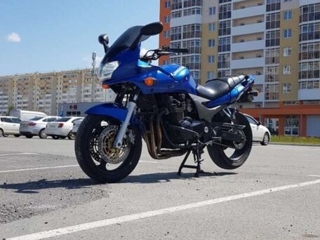 2006 Kawasaki ZR-7, голубой, 350000 рублей, вид 5