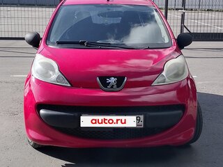 2008 Peugeot 107 I, красный, 245000 рублей, вид 1
