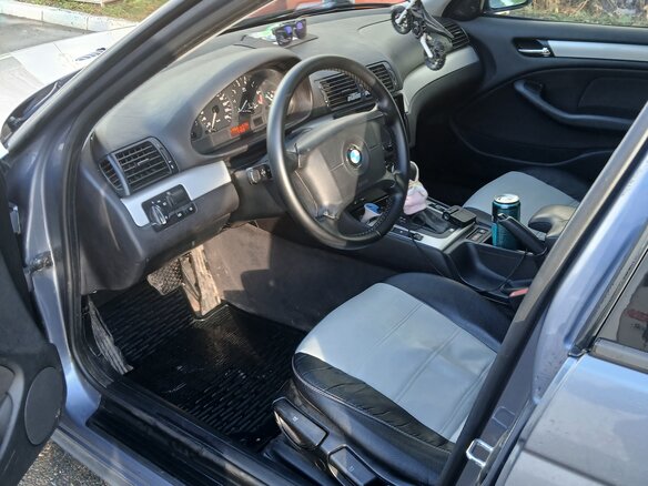 2004 BMW 3 серии 318i IV (E46) Рестайлинг, синий, 630000 рублей - вид 7